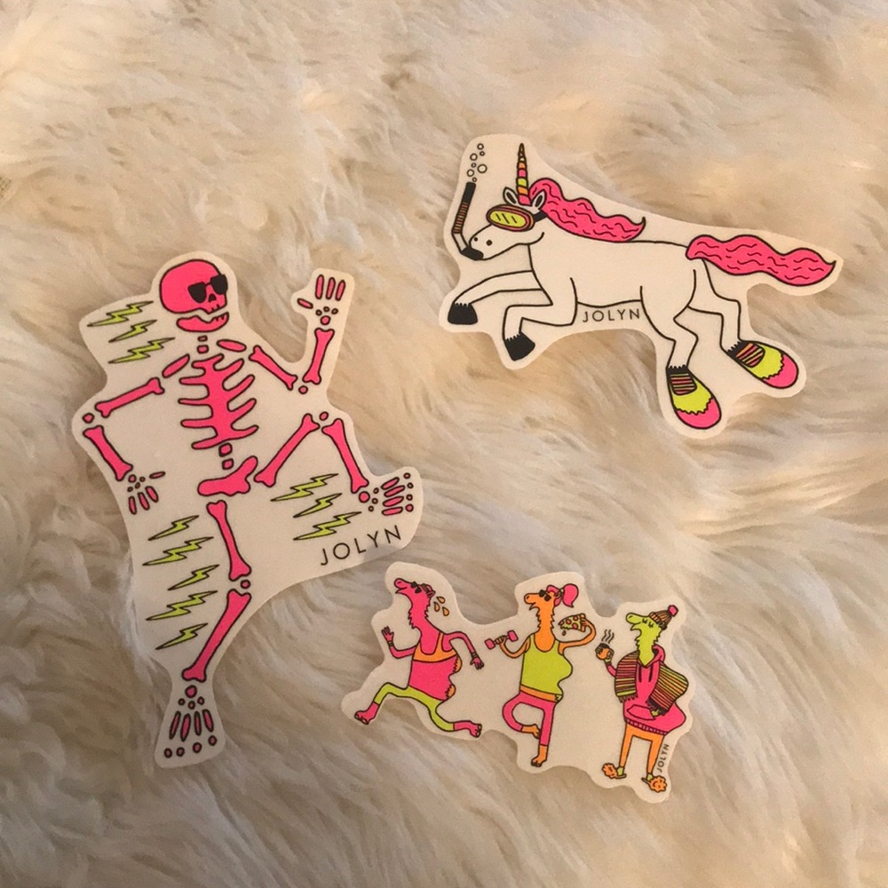 Jolyn stickers